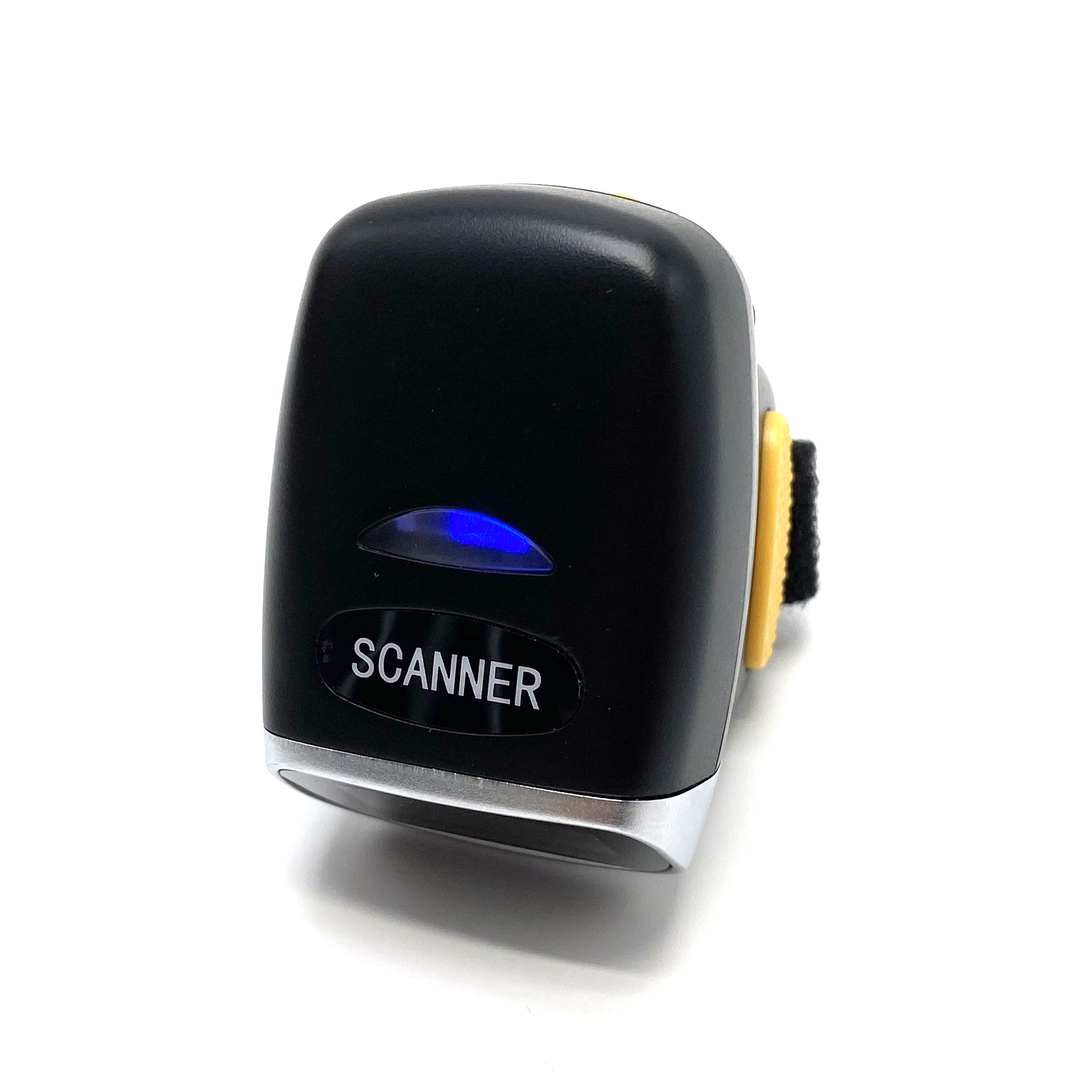 Wearable 2d QR Code Reader Mini Ring Wireless Barcode Scanner Blue Tooth Reader Finger Scanner