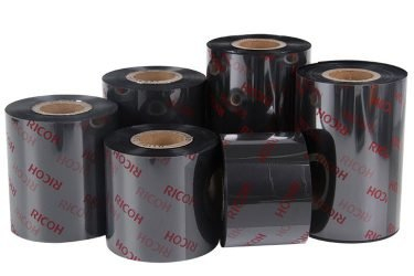 Replace Ricoh D110C/D110A Textile resin ribbon CK40 , wash care ribbon for Nylon Taffeta Polyester Satin care label