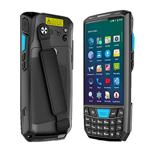 Android 9.0 4G Smartphone Handheld PDA 1D 2D Qr Barcode Scanner Inventory Mobile Data Terminal T80 Handheld Terminal Device PDA Barcode Scanner - Blue Tooth, WiFi, WLAN