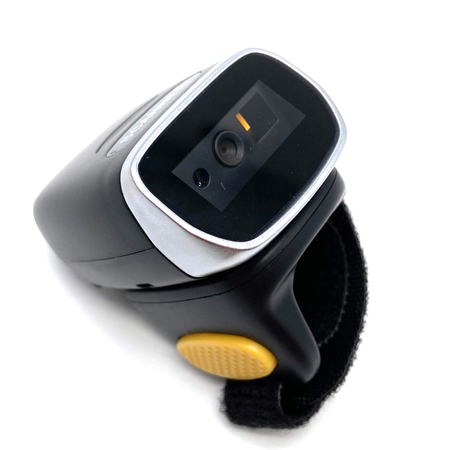 Wearable 2d QR Code Reader Mini Ring Wireless Barcode Scanner Blue Tooth Reader Finger Scanner