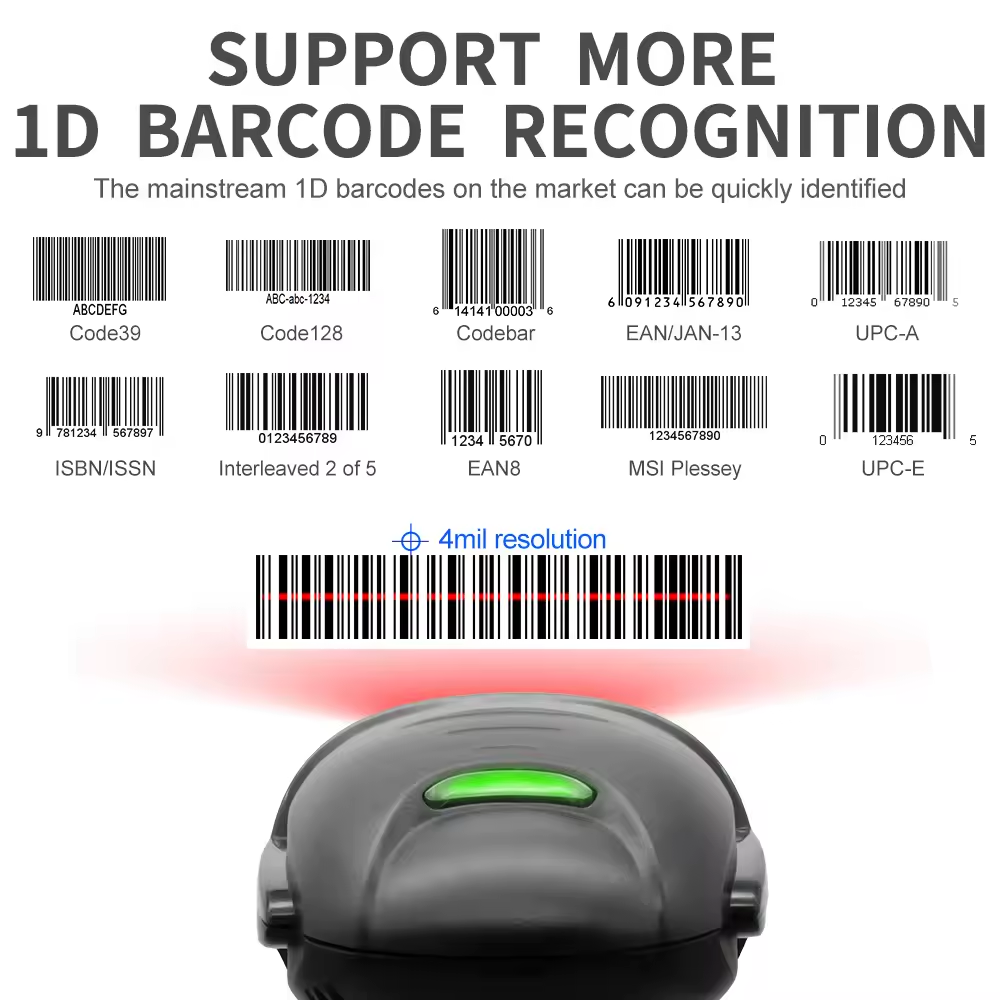 Laser CCD CMO Scan Wired Bar Code Scanners Reader Corded Handheld 1D 2D QR Barcode Scanner Suppliers X-9100