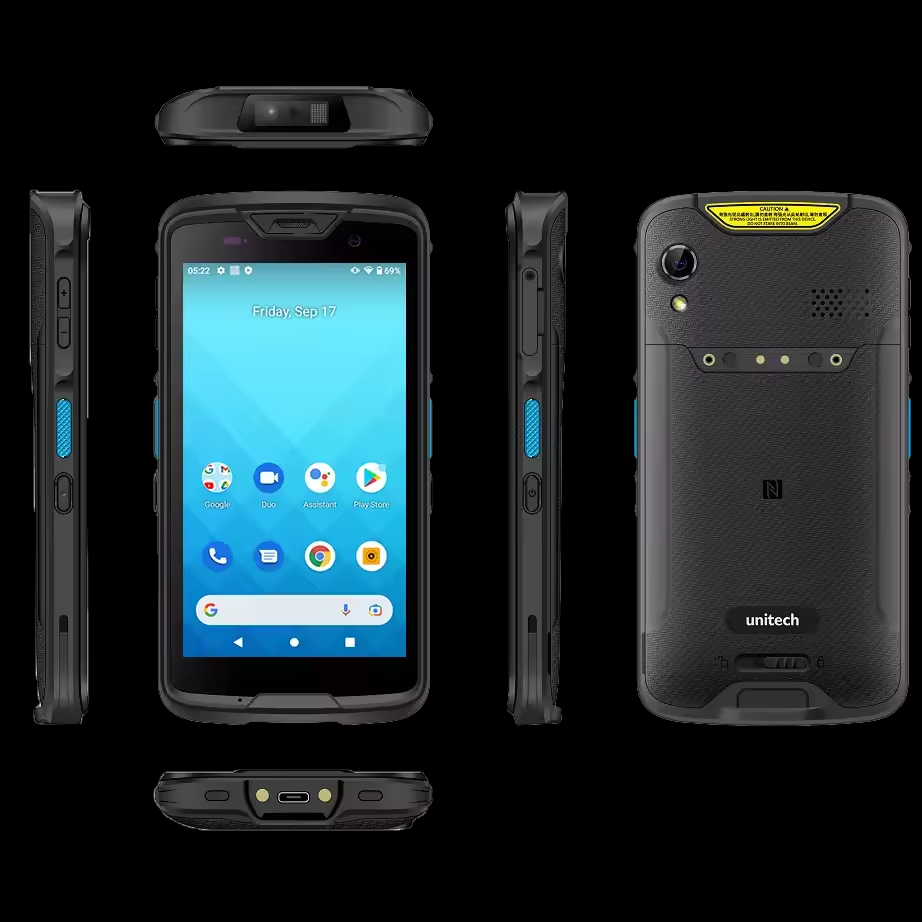 Unitech EA520 5inch Rugged 4+64G Android 11 System PDAs Data Collector with Google Play Store