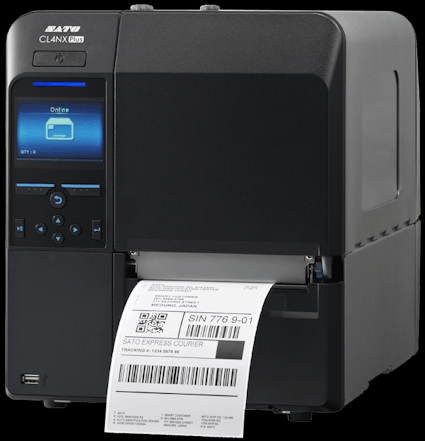 SATO CL4NX PLUS Thermal Printer A4 Barcode Printer Industrial Barcode Printer Thermal Transfer USB Interface Black And White