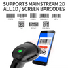 Automatic Scan Screen Barcode Handheld 1D 2D QR Code Reader Wired Barcode Scanner X-760H