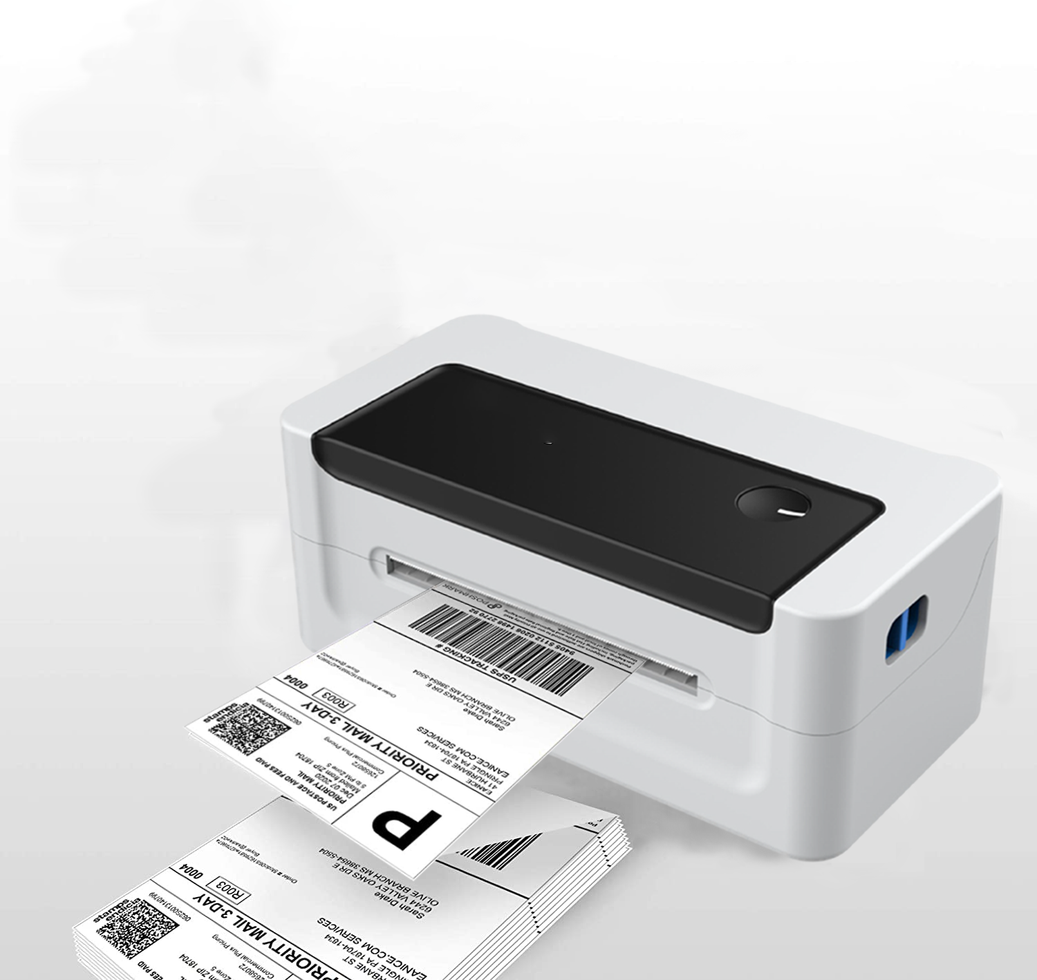 Portable Rechargeable Wireless Factory Price A4 Size 21Cm Thermal Printer 4x6 Shipping Label Barcode Printer 