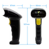 Laser CCD CMO Scan Wired Bar Code Scanners Reader Corded Handheld 1D 2D QR Barcode Scanner Suppliers X-9100