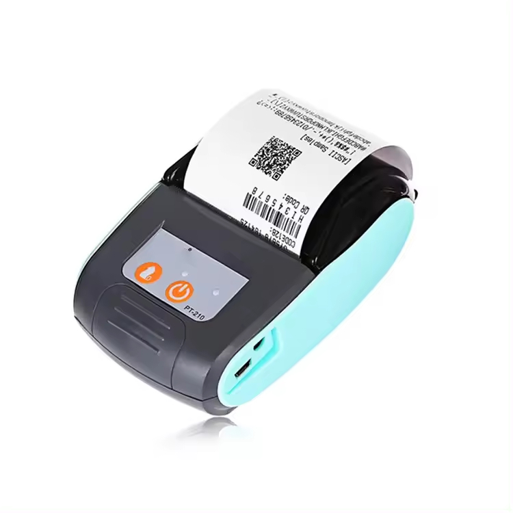 PT210 58mm Pos System Mini Portable Thermal Receipt Printer