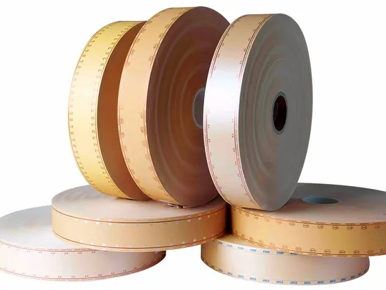 Tipping Paper for Wood Pulp Based Cigarettes with High-Intensity Adhesion and Precise Size
